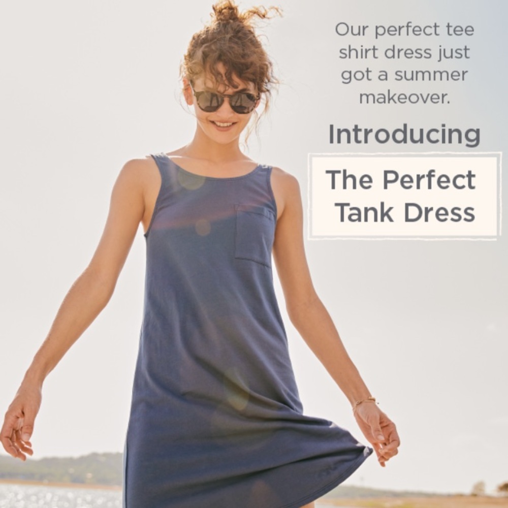 💥 UpWest Gray Perfect Tank Dress